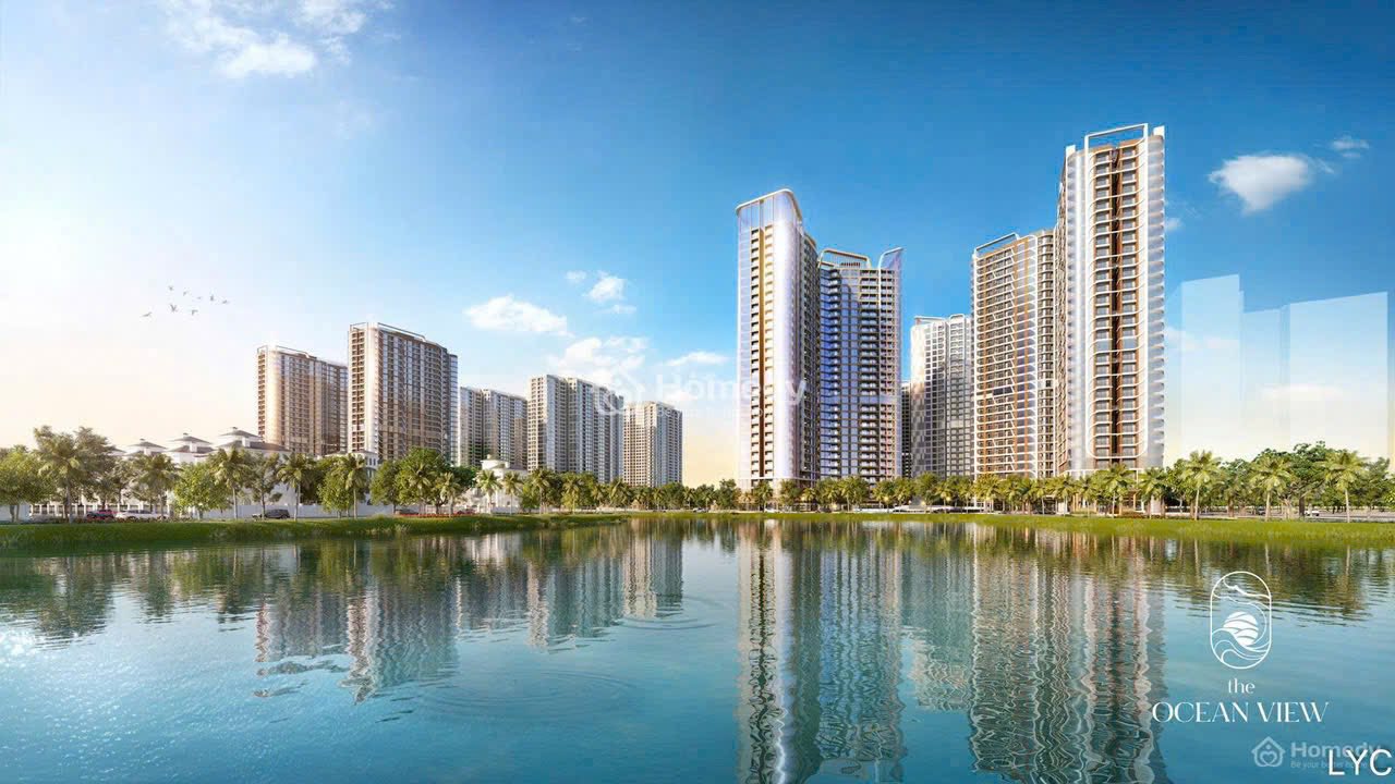 Một trong những lợi thế khiến Lumière Bayfront nổi bật chính là tầm nhìn trực diện biển hồ nước mặn 6,1 ha và hồ điều hòa 24,5 ha – biểu tượng của Ocean Park. 